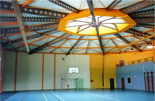 Проектирование и монтаж системы отопления в спортивных залах