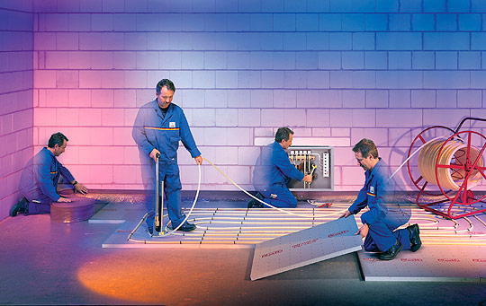 тепла підлога в підвалах