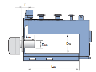 Габаритні розміри Logano SK655/SK755 Buderus