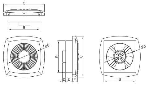 габаритные размеры