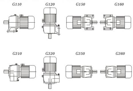 Типы исполнения (монтаж)