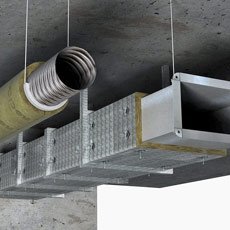 Изоляция воздуховодов