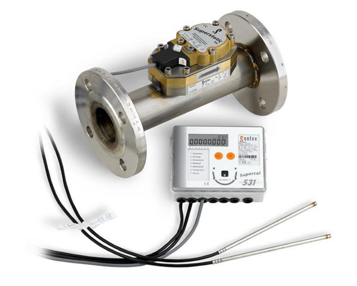 теплосчетчик с резонансным расходомером