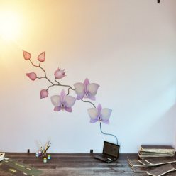 Орнаментальная художественная роспись стен: изображение на стене