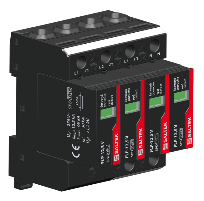 Ограничитель перенапряжения SALTEK FLP-12,5V/4