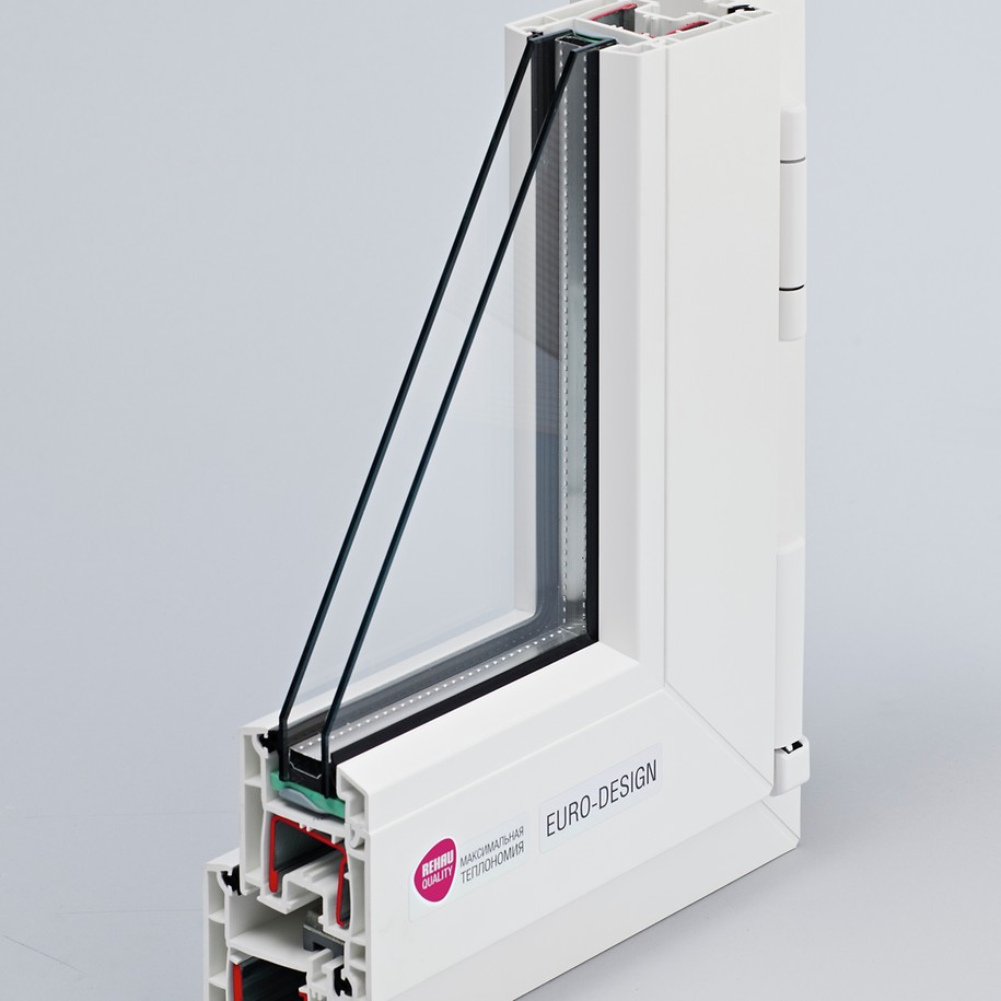 Пластиковое окно производства компании рехау,60 профиль