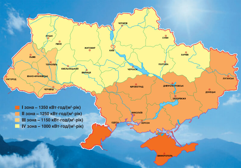 карта украины