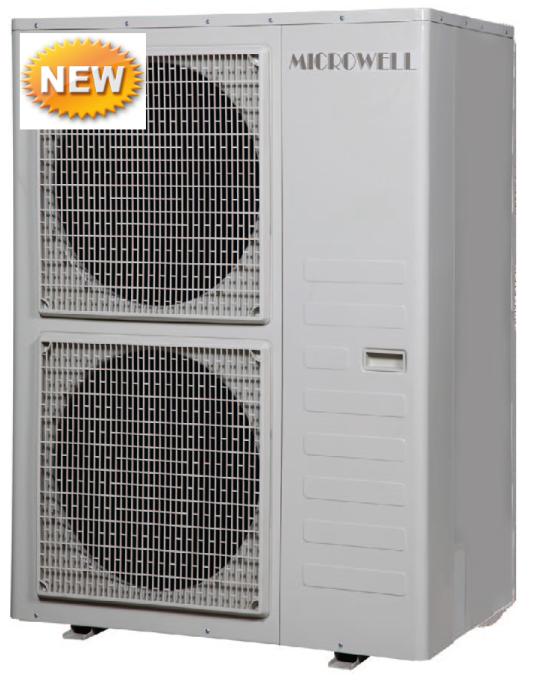 Тепловой насос Microwell HP 2000 Compact фронтальный вид