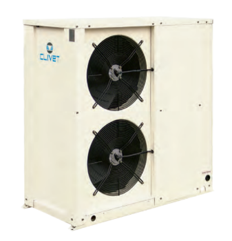 Тепловой насос Clivet WBAN ELFOEnergy Vulcan фронтальный вид