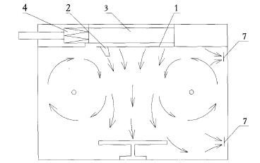 Применение потолочной вентиляции схема