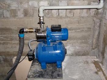 Установка насоса