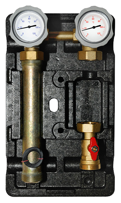 Насосные группы Meibes Design без насоса фронтальный вид