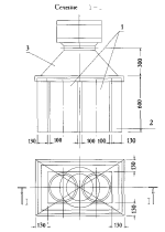 Установка дефлектора на вытяжной шахте схема