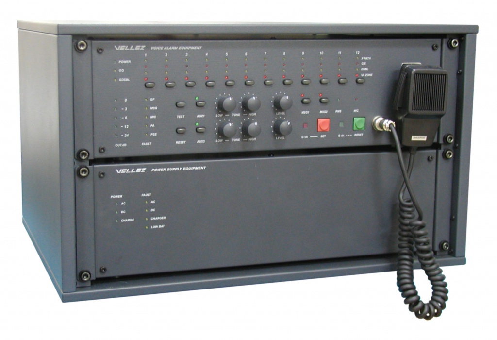 Речевая система оповещения о пожаре фронтальный вид