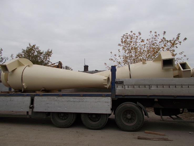 Циклоны для мучной пыли УЦ-38 фото