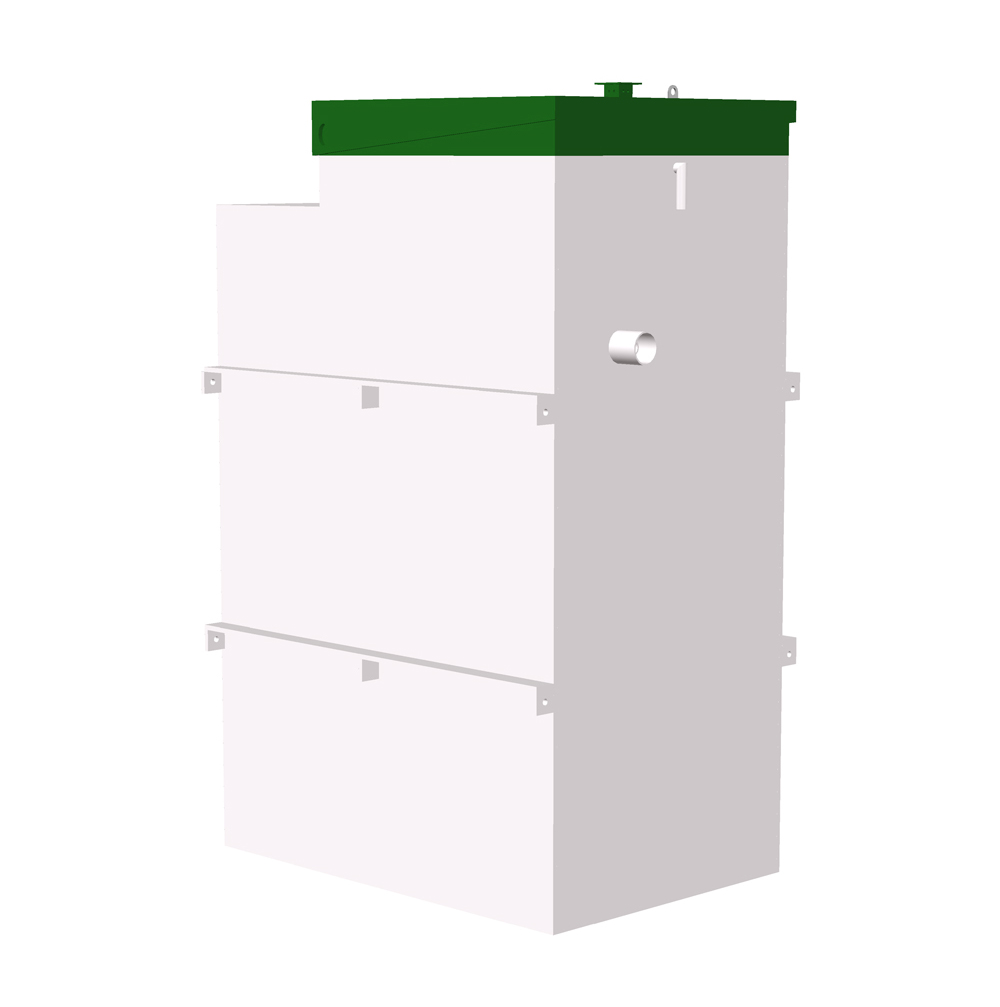 Станция биоочистки ТОПАС – 8 фронтальный вид