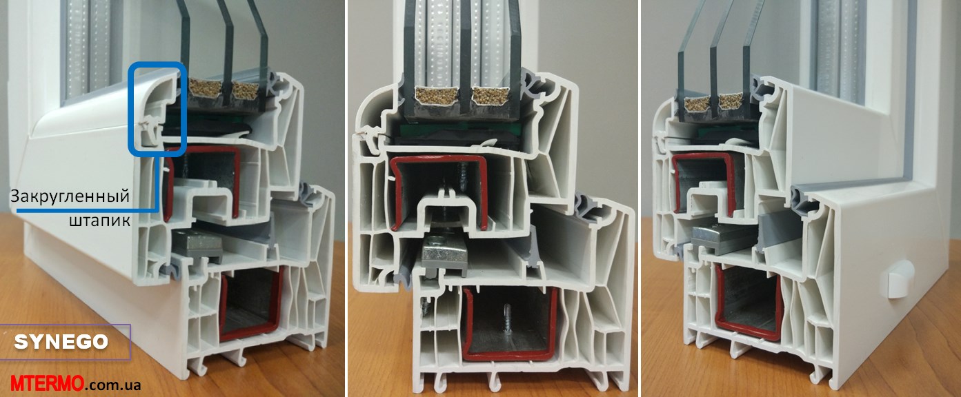 Пластиковые окна производства компании рехау,профильная система синего