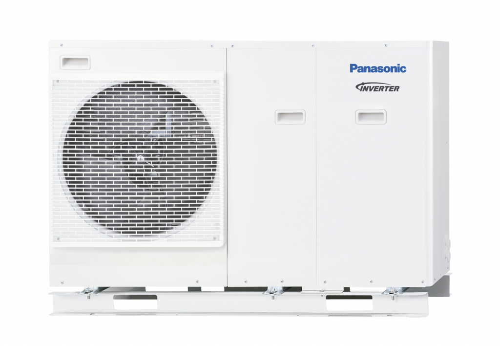 Тепловой насос Panasonic Aquarea High Performance Mono-Bloc фронтальный вид