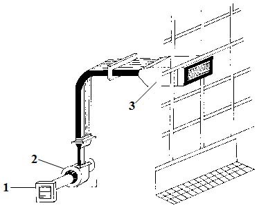 Пример установки для фильтрации и стерилизации воздуха