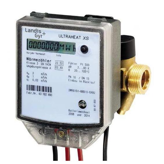 Теплосчетчик LANDIS GYR ultraheat-2wr6 фронтальный вид