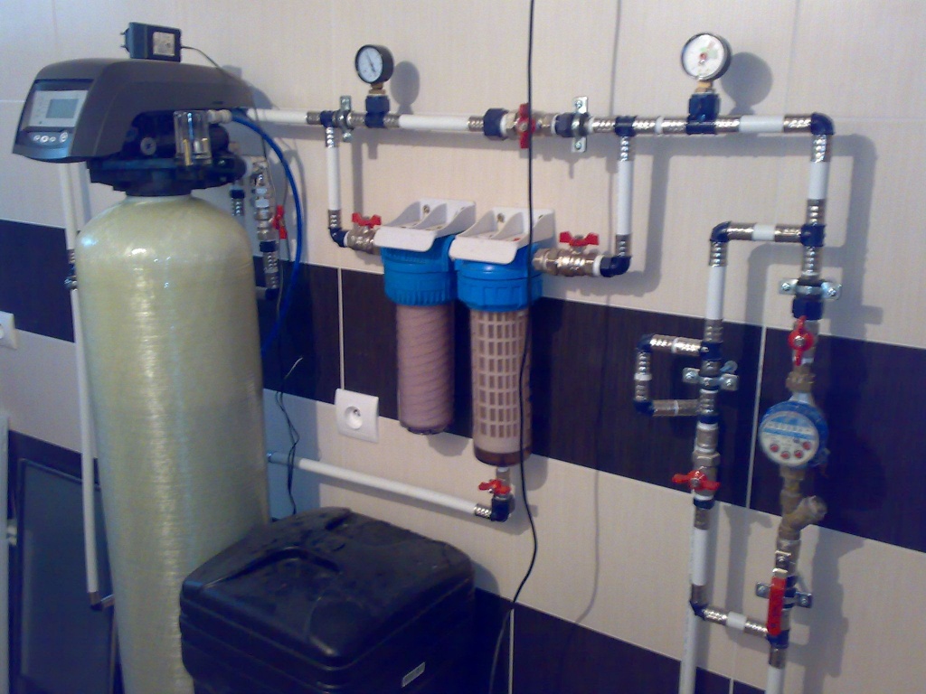 Установка фильтров для воды