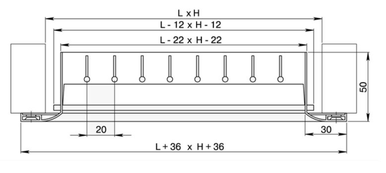 Приточно-вытяжная металлическая решетка Вентс (Vents) ДР схема.jpg