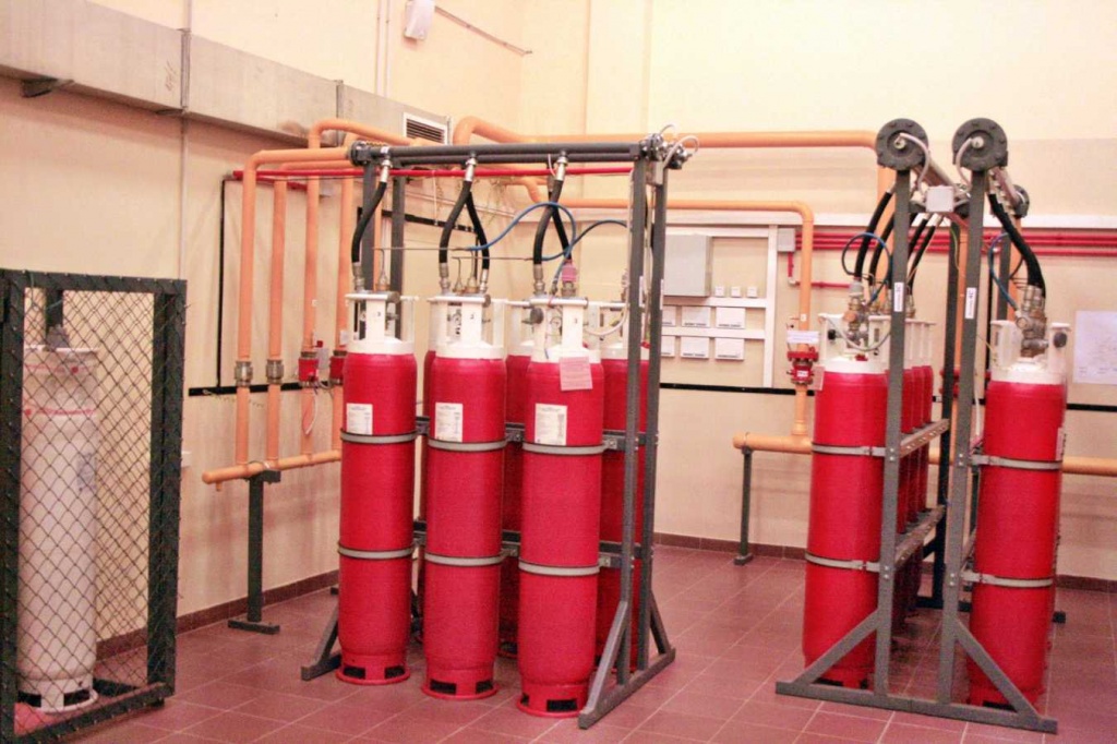 Газовое пожаротушение
