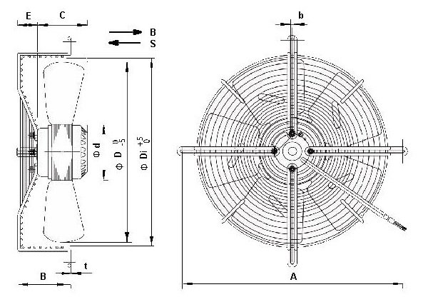 Осевой вентилятор WEIGUANG YWF 4Е 450-S-B схема.jpg