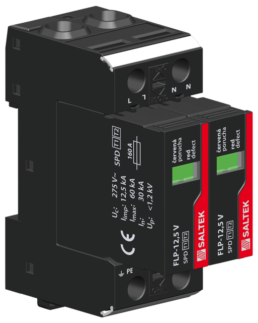 Ограничитель перенапряжения SALTEK FLP-12,5 V/2S