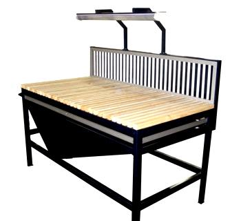 Шлифовальный стол общий вид