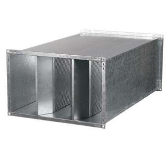 Пластинчатый шумоглушитель СР (прямоугольный)