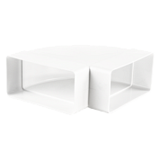 Колено горизонтальное Вентс (Vents)  55*110