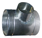 Тройник для круглых каналов 90 г 1250/450