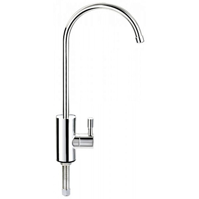 Кран шаровой хромированный