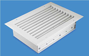 Вентиляционная однорядная решетка с демпфером МТЮП 450x400