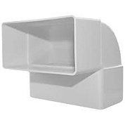 Колено вертикальное плоское Dospel D/KPI110x55