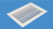 Вентиляционная однорядная решетка ES-KON EMT-U 350x150