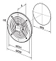 Осевой вентилятор Вентс (Vents) ОВК 4Е 300