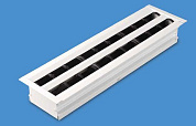 Вентиляционный линейный диффузор ES-KON SLT-U 1500x90 (2 ряда)