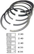 41158028 Кольца поршневые  4.236 серии